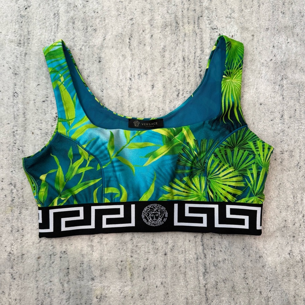 VERSACE CROP TOP/ bra 3 S/M